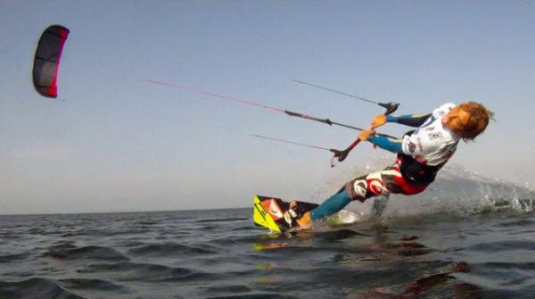 "Kitesurfing in Anapa-Vitjazevo"