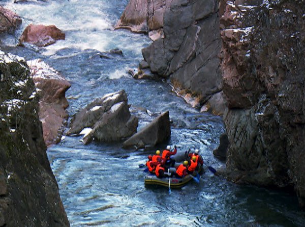 "Rafting in Belaya River"
