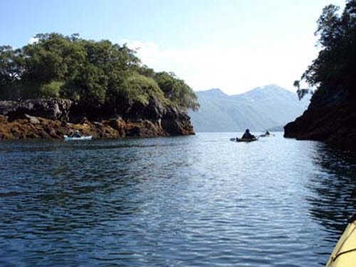 "Rapsberry Island Sea Kayaking"