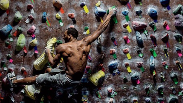 "Indoor Rock Climbing"