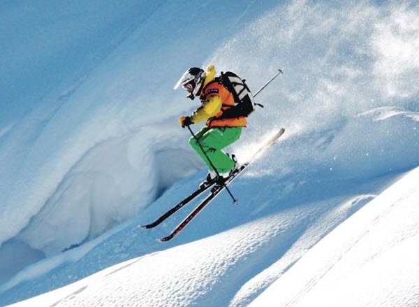 "Sable Mountain Alpine Skiing"