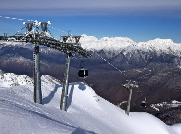 "Ski Lifts in Gornaya Karusel"