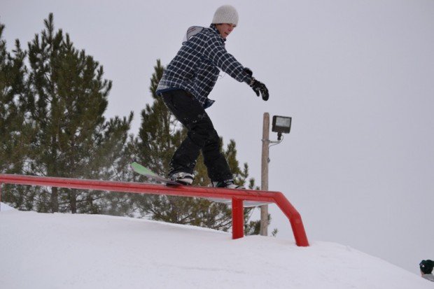 “Snowboarding at Mont Ski Gull”