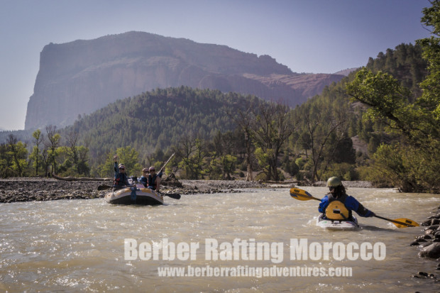 "White Water Rafting at Ahansal River"