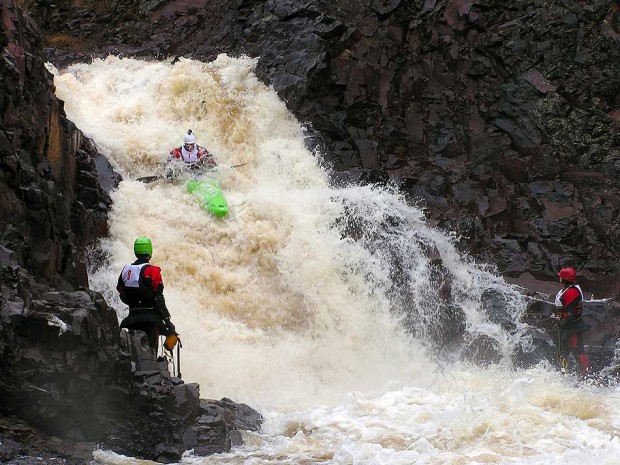 "Whitewater Kayaking"