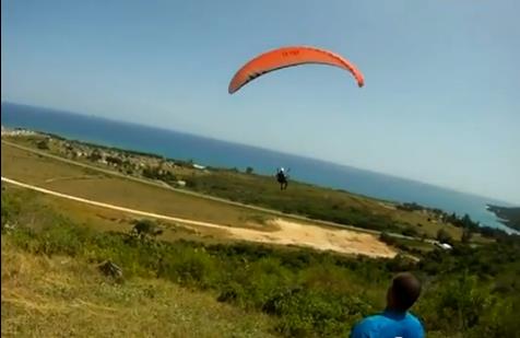 ''paragliding from El Fraile''