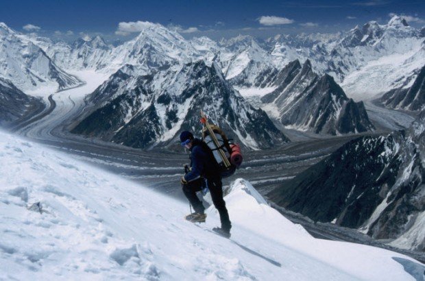 "Mountaineering in Broad Peak"