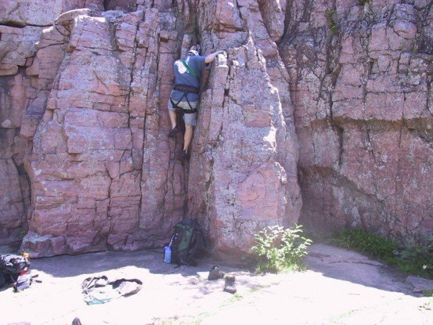“Rock Climbing at Palisades State Park”