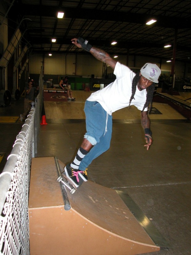 “Skateboarding at Ollie's Skatepark”