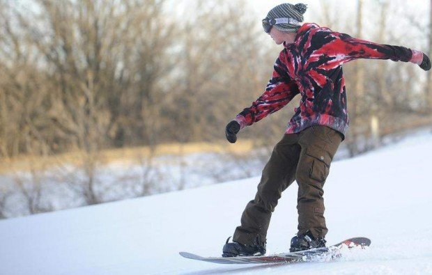 “Snowboarding at Great Bear Recreation Park”