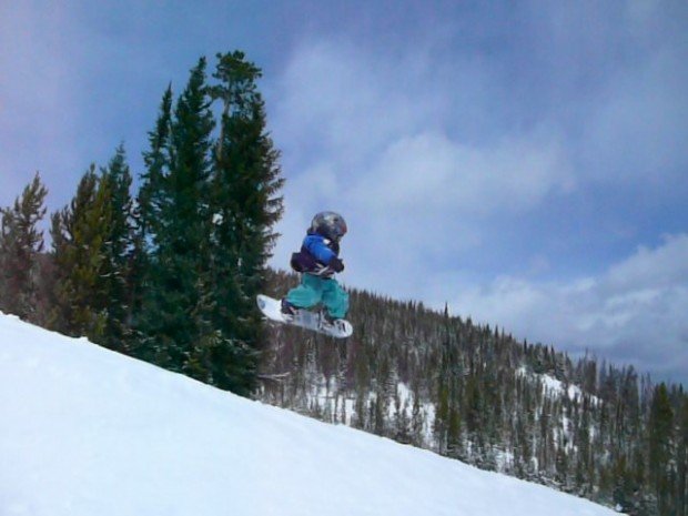 “Snowboarding at Sundown Mountain”