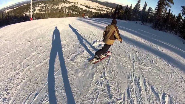 “Snowboarding at Terry Peak”