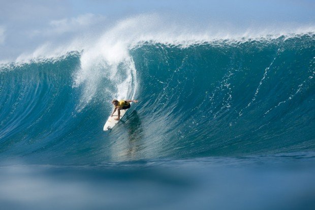 ''Surfing at Sans Souci''