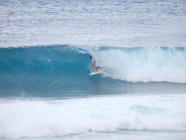 ''Surfing at Toco''