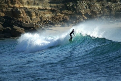 "Surfing in Matadouro"