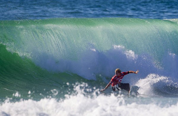 "Surfing in Santa Cruz"