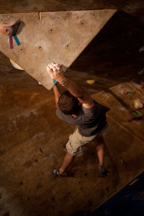 "Indoor Rock Climbing at Little Rock Climbing Center"