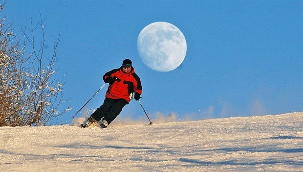 “Alpine Skiing at Bottineau Winter Park”