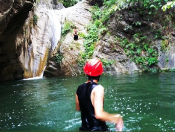 ''Canyoning in Charaundi Canyon''