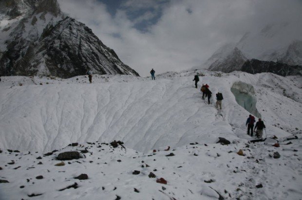 "Mountaineers in Laila Peak - Hushe Valley"