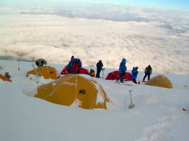 "Mountaineers in Muztagh Ata"