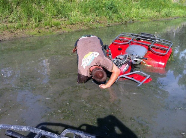 "Quad Biking at Kimball Bottoms OHV Area"