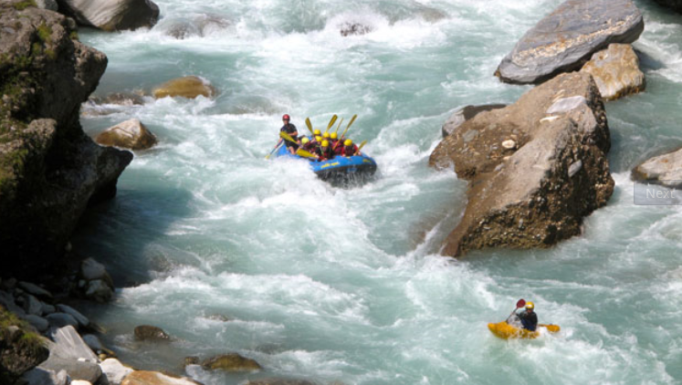 ''Rafting in Upper Bhote Koshi''