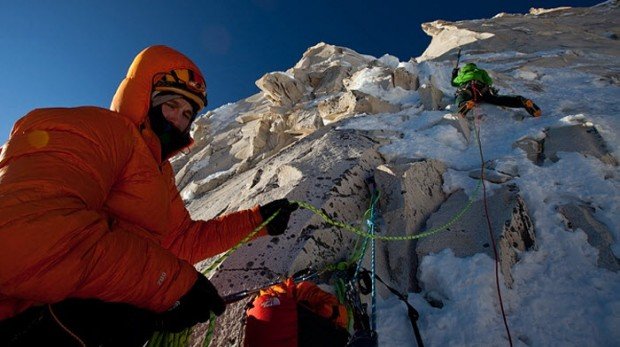 "Rock Climbing in Latok II"