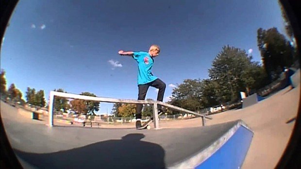 “Skateboarding at Drake Springs Skatepark”