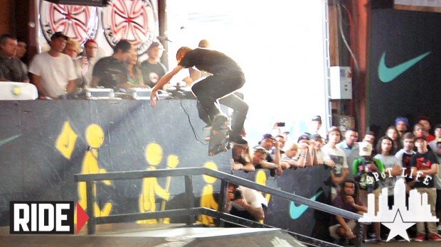 “Skateboarding at Tampa Skatepark”