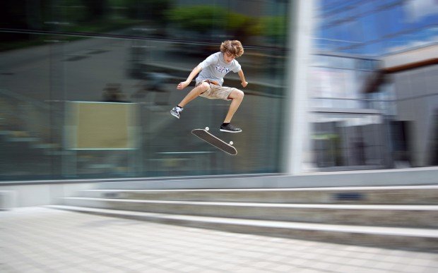 “Skateboarding”