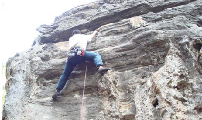 ''Rock Climbing in Nagarkot''
