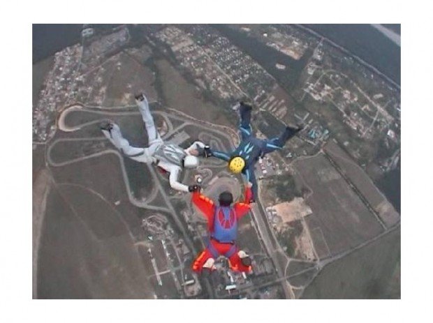 "Skydiving at Kiev"