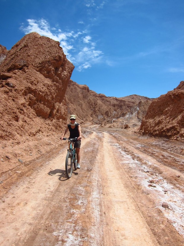 "Mountain biking in San Pedro de Atacama"