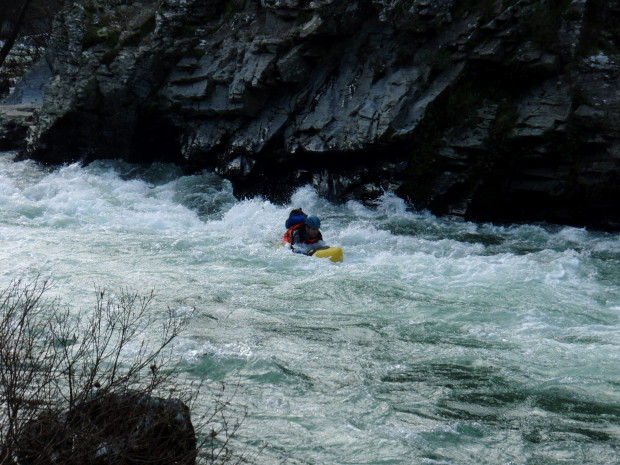 "Hydrospeed at Paiva River"