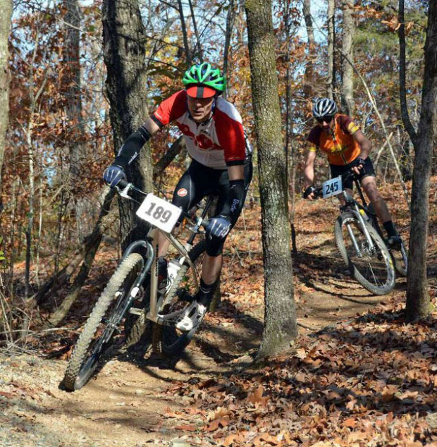 "Mountain Biking at Burns Park"