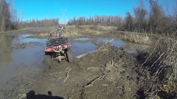 "Quad biking at North Little Rock Ott Park"