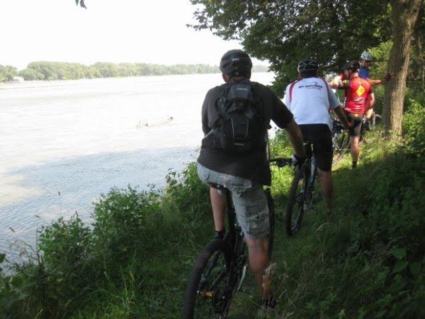 "Mountain Biking at Calvin Crest"