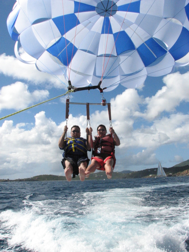 "Parasailing at Great Bay"