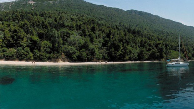 ''Sailing in Halkidiki, Greece''