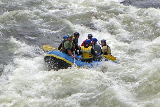 "White Water Rafting at Ganga River"