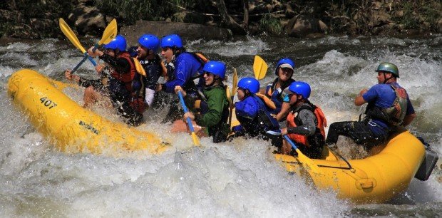 "White Water Rafting in West Virginia"