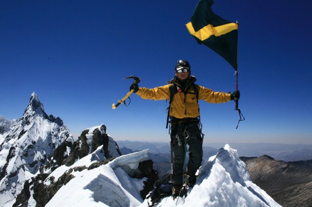 "Mountain Climbing at Cordillera Blanca"