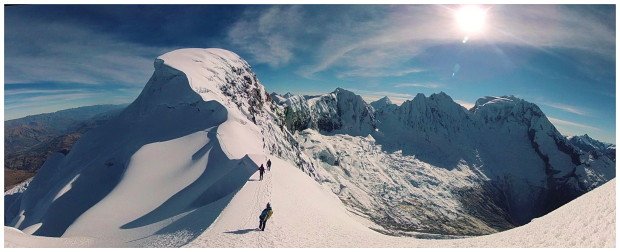 "Mountain Climbing at Cordillera Blanca"