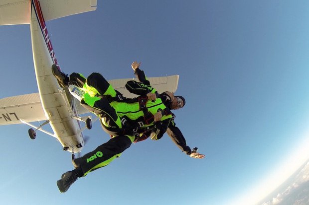 "Skydiving at Zadar"