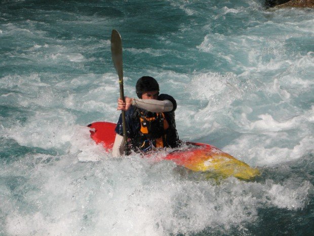 "White Water Kayaking"