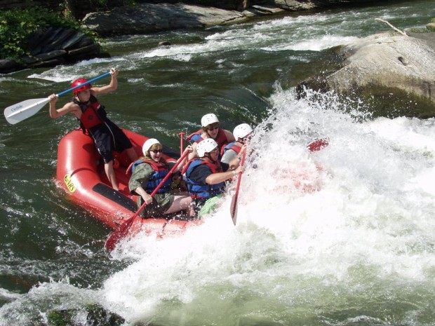 "White Water Rafting at Shenandoah River"