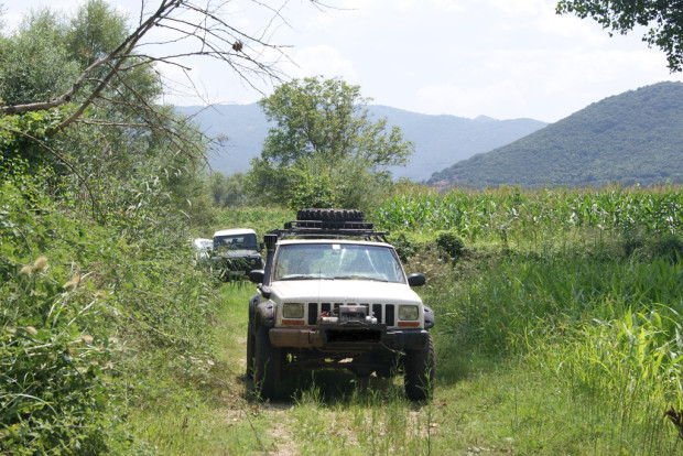 ''Four wheel drive through Peloponnese''