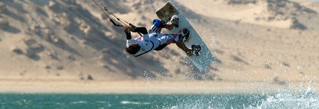 "Kite surfing at Dakhla"