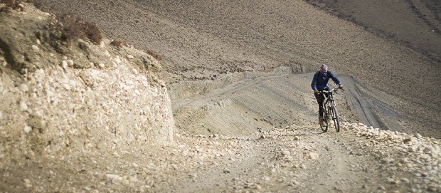 "Mountain Biking at Upper Mustang"